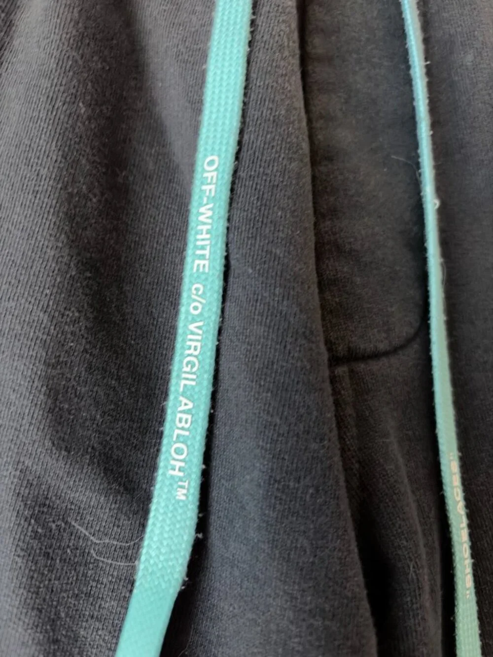Off-White Logo Wide-Leg Sweatpants 'Black'